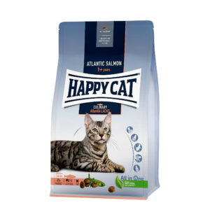 Akcie, Krmivo - granule pre mačky, Mačky, Pre dospelé mačky - Happy Cat Culinary Atlantik-Lachs / Losos 10 kg