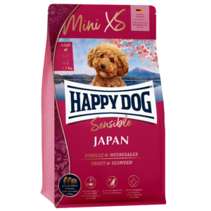 Akcie, Krmivo - granule pre psov, Pre citlivých psov - sensitiv, Psy - Happy Dog Mini XS Japan 1,3 kg