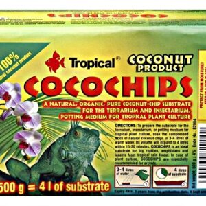 TROPICAL- Cocochips 500g-podlož.terárium