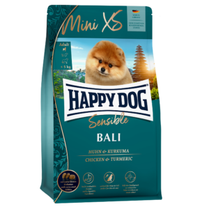 Akcie, Krmivo - granule pre psov, Pre citlivých psov - sensitiv, Psy - Happy Dog Mini XS Bali 1,3 kg