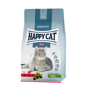 Akcie, Krmivo - granule pre mačky, Mačky, Pre dospelé mačky - Happy Cat Indoor Voralpen-Rind / Hovězí 4 kg