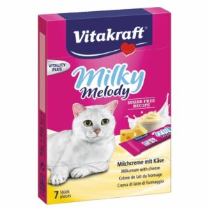 VITAKRAFT-Milky Melody mliečny krém so syrom pre mačky 70g