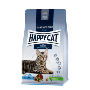 Akcie, Krmivo - granule pre mačky, Mačky, Pre dospelé mačky - Happy Cat Culinary Quellwasser-Forelle / Pstruh 1,3 kg