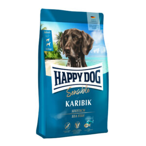 Akcie, Krmivo - granule pre psov, Pre citlivých psov - sensitiv, Psy - Happy Dog Karibik 4 kg