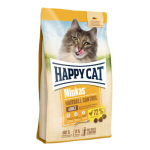 Akcie, Krmivo - granule pre mačky, Mačky, Pre dospelé mačky - Happy Cat Minkas Hairball Control Geflügel 10 kg