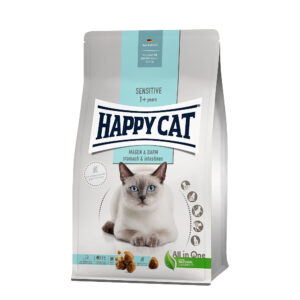 Akcie, Krmivo - granule pre mačky, Mačky, Pre citlivé mačky - sensitiv - Happy Cat Sensitive Magen & Darm / Žaludek & střeva 1,3 kg