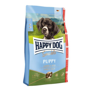 Krmivo - granule pre psov, Pre šťeňatá a juniorov, Psy - Happy Dog Puppy Lamb & Rice 18 kg