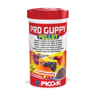 Akvaristika, Krmivo pre ryby, Pre živorodky - Guppy - Prodac Pro Guppy Pellet 100ml,45g/6