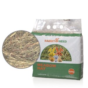 Hlodavce, Krmivo pre hlodavce, Seno pre hlodavce - Rabbit Weed seno luční, 4x 0,6kg, cena za 1ks