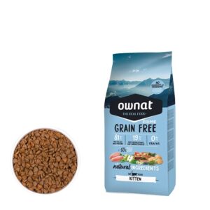 Krmivo - granule pre mačky, Mačky, Pre mačiatka a juniorov - OWNAT GF PRIME CAT Kitten 1kg