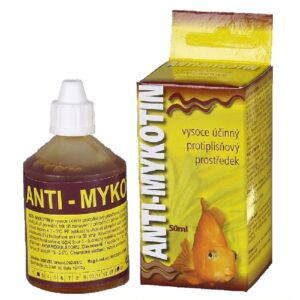 Akvaristika, Proti plesni, Úprava vody a chémia - Antimykotin, 50ml