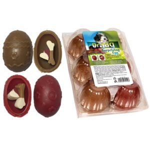 Chrumkavé maškrty a piškóty, Pochúťky, maškrty a dentálne tyčinky pre psov, Psy - Dr.Jag Surprising Eggs, 6x 68 g