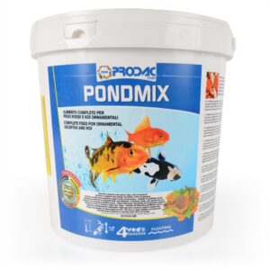 Akvaristika, Jazierko a príslušenstvo, Krmivá, Vločkové - Prodac Pondmix, kbelík 1 kg