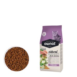 Krmiva, granule a pamlsky, Pro kočky, suchá krmiva, TOM - OWNAT CLASSIC CAT Sterilized 400g