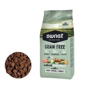 Krmivo - granule pre psov, Pre dospelých psov, Psy - OWNAT GF PRIME DOG Adult Chicken & Turkey 3kg