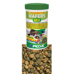 Akvaristika, Krmivo pre ryby, Pre krevetky a kôrovce, Pre ryby žijúce pri dne - Predak Wafers Mix 250 ml, 135g