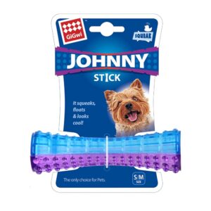 Hračky pre psa, Psy, Výcvikové hračky - GiGwi Johnny Stick Small aport modro/purpurový